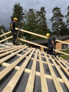 kattoremontti omakotitaloon